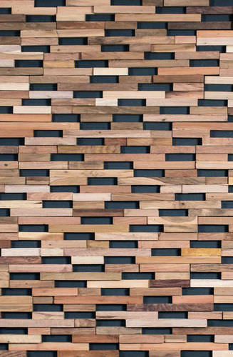 Декоративная панель для внутренней компоновки - SP MERANTI MAHOGANY ACACIA NATURAL BROWN - Oscar Ono | Wood Manufacture - настенная / из дерева / из цельной древесины