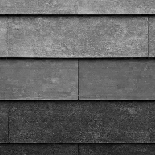 Плоское покрытие - ROOF TILE - FAVETON - из керамики / имитация шифера / цветное