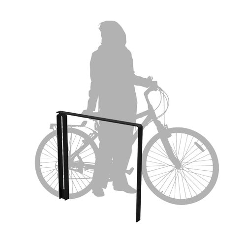 Напольная парковка для велосипедов - LINEABICI LIGHT - Euroform K. Winkler GmbH - для общественных мест / из гальванизированной стали / для профессионального использования