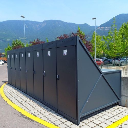 Защищенный навес для велосипедов - SILHOUETTE - Euroform K. Winkler GmbH