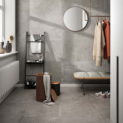 Плитка из керамогранита - STONCRETE - Cooperativa Ceramica D`Imola - матовая / рельефная / естественная отделка