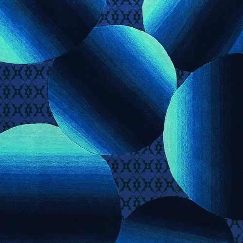 Современный обои - BALLONS  - Agena Srl - с рисунком / имитация ткани / серый