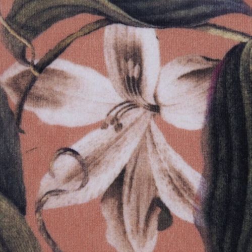 Обивочная ткань - FLEUR DE LIS - Agena Srl - для штор / в цветочек / из бархата