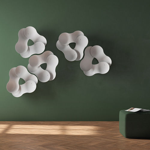 Звукоизоляционная панель для потолков - CLOVER design King&Miranda - Caimi Brevetti SpA - для стены / из полиэфирного волокна / имитация ткани