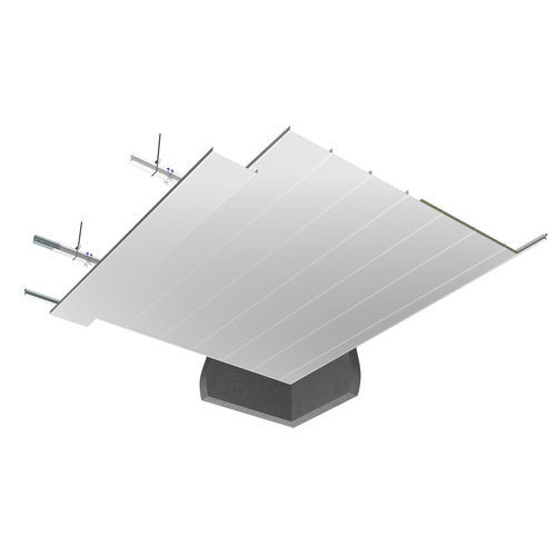 Подвесной потолок из гальванизированной стали - PM300 - Plafometal - из панелей / для интерьера / акустический