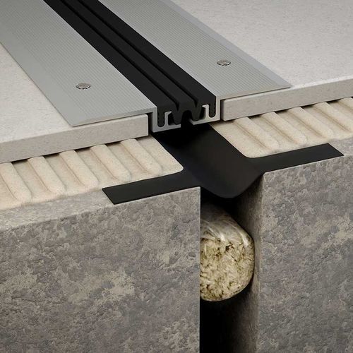 Компенсационный шов из алюминия - Novojunta® Pro Aluminio PLUS SP - EMAC - для напольной поверхности