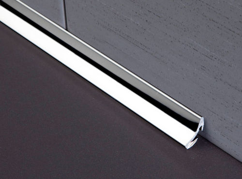 Отделочный профиль из нержавеющей стали - NOVOESCOCIA® 4 MINI ACERO INOX. - EMAC - для плиточного пола / для внутренних углов