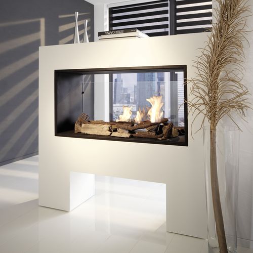 Камин на биоэтаноле - ASPECT SPLAN 13 BE - Kamin-Design GmbH & Co KG Ingolstadt - встраиваемый / двусторонний / с открытой топкой