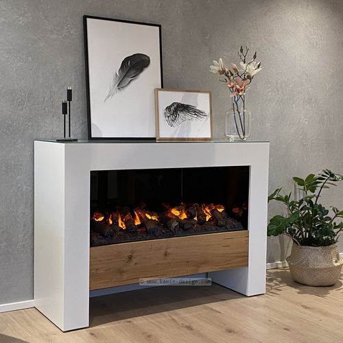 Электрический камин - LONDON BRIDGE XL 135 ELEKTROKAMIN - Kamin-Design GmbH & Co KG Ingolstadt - отдельностоящий / без дымохода / Односторонний
