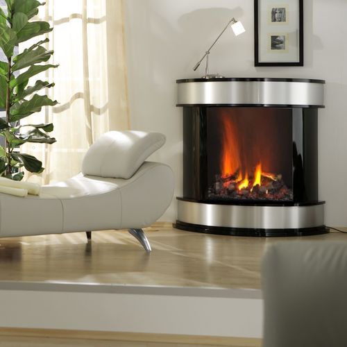 Электрический камин - AVUS - Kamin-Design GmbH & Co KG Ingolstadt - напольный / Односторонний / с открытой топкой