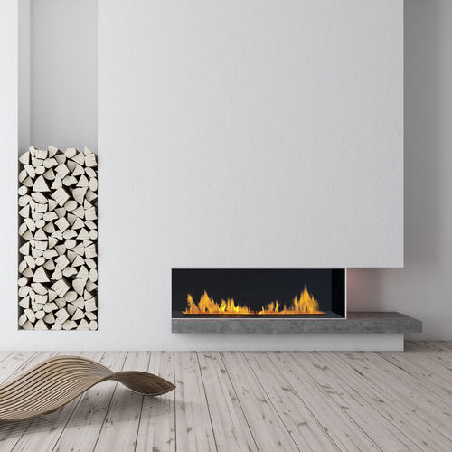 Топка для камина с 3 поверхностями - DIMPLEX CASSETTE 1000R - Kamin-Design GmbH & Co KG Ingolstadt - электрическая / эффект пламени