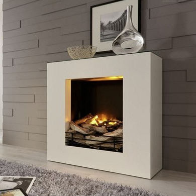 Электрический камин - LINEA - EL - Kamin-Design GmbH & Co KG Ingolstadt - встраиваемый / Односторонний / с закрытой топкой