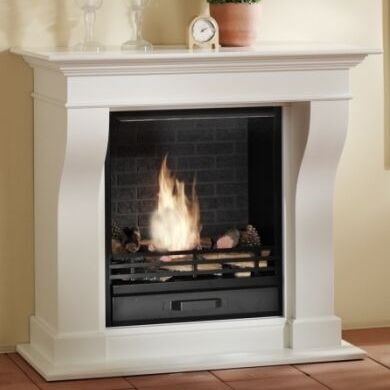 Электрический камин - CARRARA - Kamin-Design GmbH & Co KG Ingolstadt - напольный / без дымохода / Односторонний