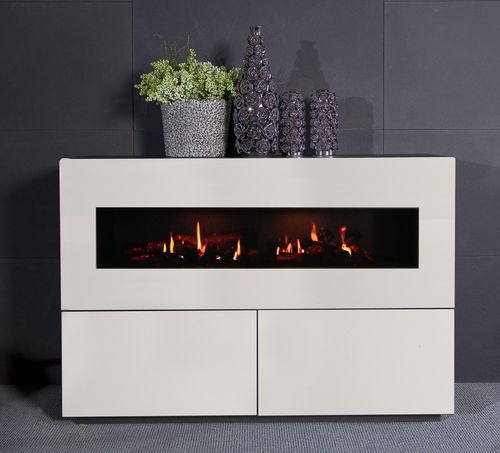 Электрический камин - CONCEPT 6 - Kamin-Design GmbH & Co KG Ingolstadt - напольный / Односторонний / с закрытой топкой