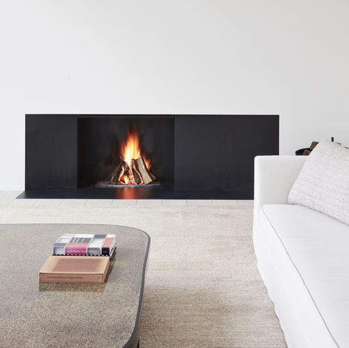 Дровяной камин - UNIVERSAL  - Metalfire Architectural fireplaces - встраиваемый / Односторонний / с открытой топкой