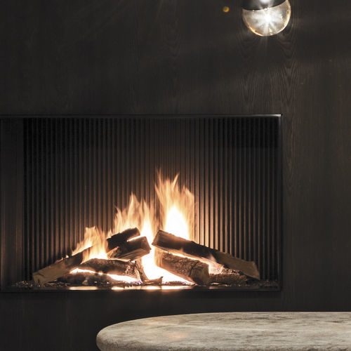 Газовый камин - URBAN GAS 16 - Metalfire Architectural fireplaces - встраиваемый / Односторонний / с открытой топкой