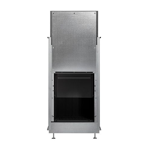 Дровяной камин - ULTIME D MF 600-75 WHE 1S - Metalfire Architectural fireplaces - отдельностоящий / напольный / Односторонний