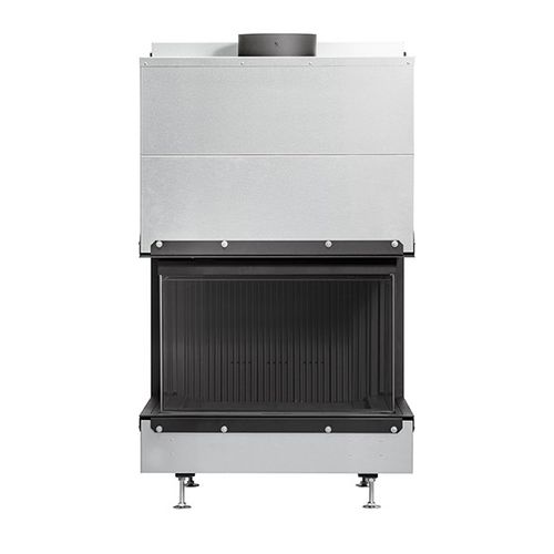 Дровяной камин - ULTIME D MF 800-50 WHE 3S V20 - Metalfire Architectural fireplaces - встраиваемый / напольный / с 3 поверхностями