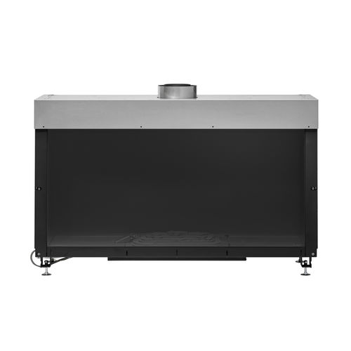 Газовая закрытая топка - AVENUE MF 1300-40 GHE 1S - Metalfire Architectural fireplaces - с 1 поверхностью / из стали / из чугуна