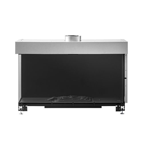 Газовая закрытая топка - AVENUE MF 1300-60 GHE 2S - Metalfire Architectural fireplaces - двусторонняя / из стали / из чугуна