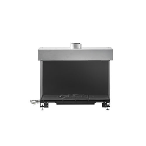 Газовая закрытая топка - AVENUE PLUS MF 800-40 GHE 3S - Metalfire Architectural fireplaces - с 3 поверхностями / из стали / из чугуна