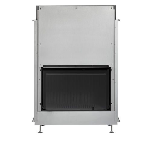 Дровяной камин - ULTIME D MF 800-50 WHE 1S - Metalfire Architectural fireplaces - встраиваемый / напольный / Односторонний