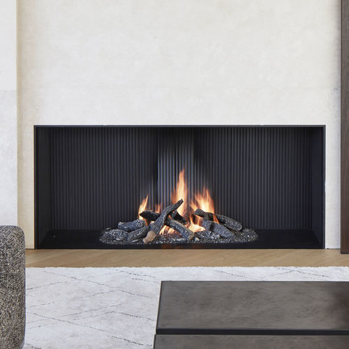 Камин на природном газе - URBAN MF 1050-75 G 1S - Metalfire Architectural fireplaces - пропановый / встроенный / напольный