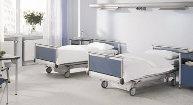Медицинская кровать - S 962-2W - Völker - современная / из металла