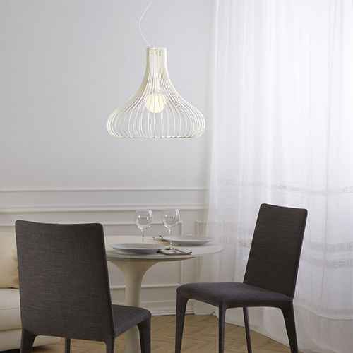 Подвесная лампа - TITTI  - GIBAS - из стали, покрытой порошком / современная / проводная