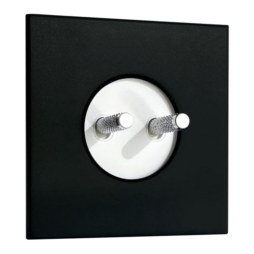 Переключатель с рычагом - FEDE Switch & Light - встраиваемый / двойной / из латуни