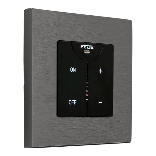 Сенсорный вариатор - FEDE Switch & Light - встраиваемый / из металла / современный