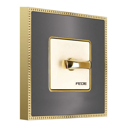 Поворотный переключатель - FEDE Switch & Light - встраиваемый / из металла / классический