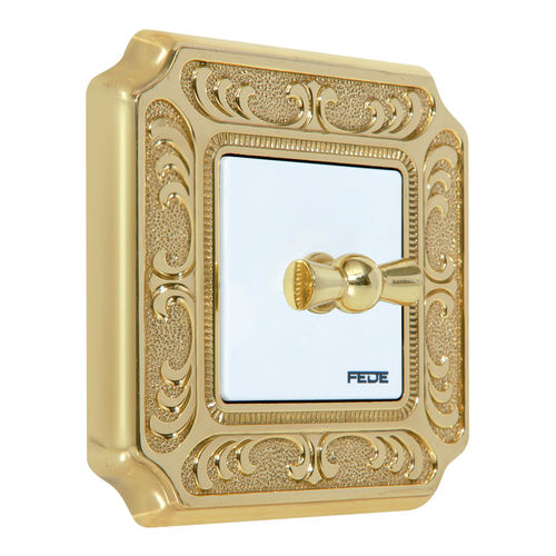Поворотный переключатель - INTFD01351 TOSCANA - FEDE Switch & Light - встраиваемый / из латуни / классический