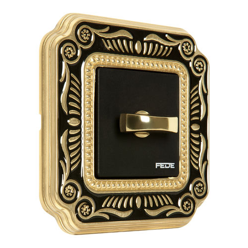 Поворотный переключатель - FIRENZE  - FEDE Switch & Light - встраиваемый / из латуни / классический