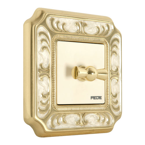 Поворотный переключатель - SIENA  - FEDE Switch & Light - встраиваемый / из латуни / классический
