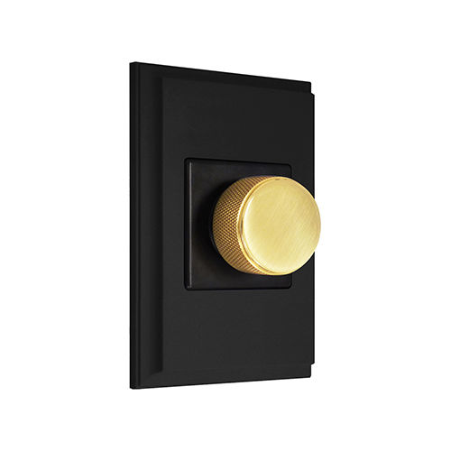 Переключатель с вращающейся кнопкой - FEDE Switch & Light - встраиваемый / из латуни / современный