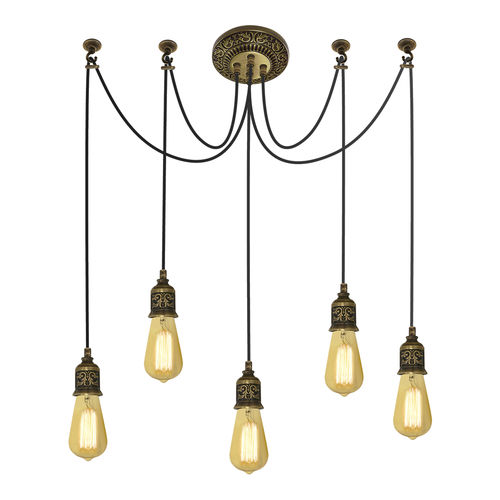 Классическая люстра - GENOVA I - FEDE Switch & Light - из латуни / 5 лампочек / для профессионального использования