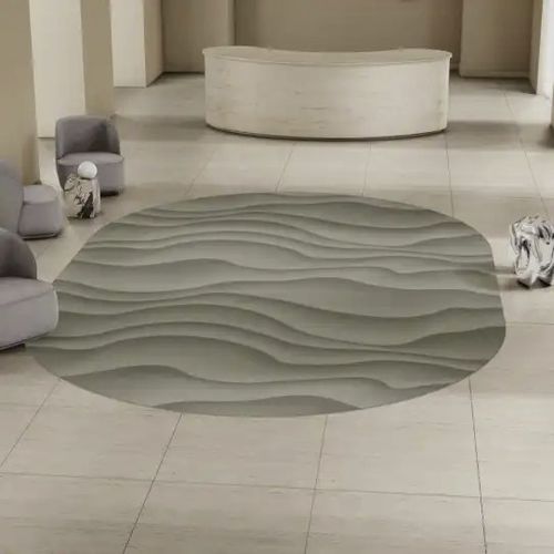 Современный ковер - REFORM A NEW WAVE SAND  - EGE CARPETS - с рисунком / из полиамида / квадратный
