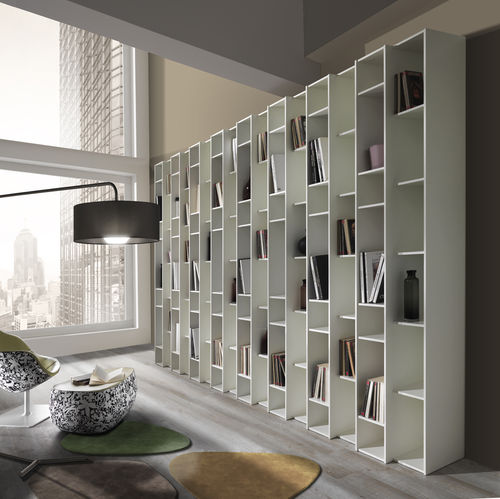 Современный стеллаж - G404  - GIESSEGI - из лакированной древесины