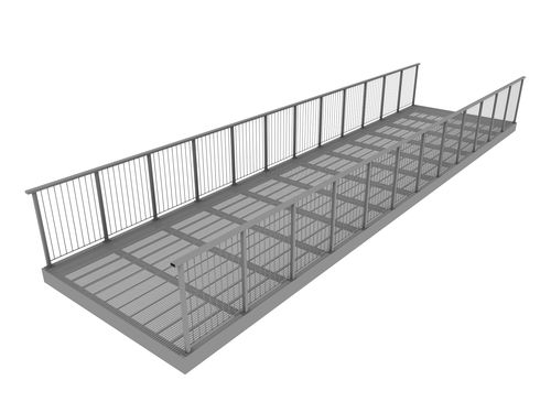 Мост из стали - BEAM MESH - Janson Bridging - пешеходный