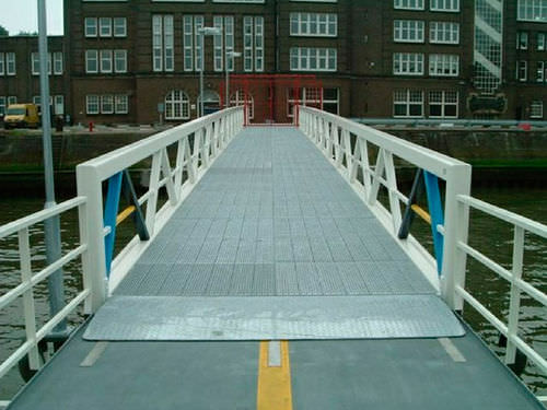 Мост из алюминия - Janson Bridging - пешеходный
