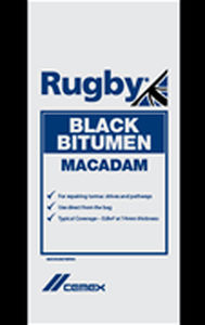 Мастика на основе битума - RUGBY BLACK BITUMEN MACADAM - Cemex