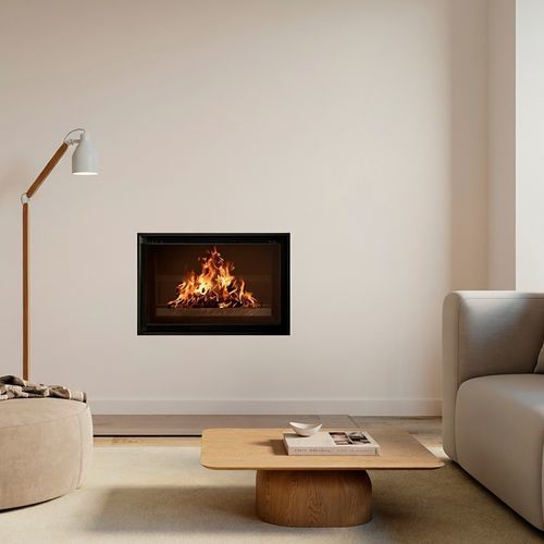 Дровяная топка для камина - HEATCUBE 49x75 - Rüegg Cheminée Schweiz AG - из металла / современная