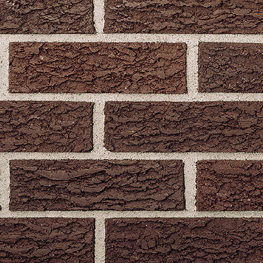Терракотовый облицовочный кирпич - CHOCOLATE  - Belden Brick - для фасада / рельефный / коричневый