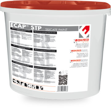 Декоративная краска - ECAP STP - EDILTECO Group - для наружного применения / внутренняя / для стены