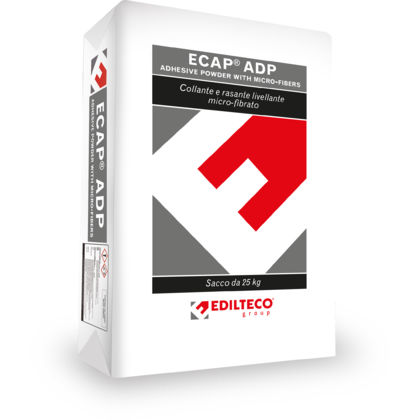 Клей для керамической плитки для затирки - ECAP ADP - EDILTECO Group - для теплоизоляции снаружи ITE / для цемента / изоляционный