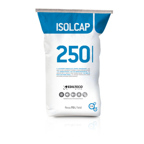 Термическая изоляция - ISOLCAP 250 - EDILTECO Group - из пенополистирола / насыпная / для кровли