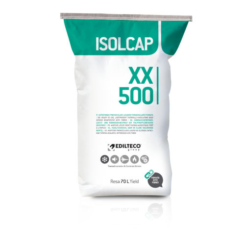 Строительный раствор для защиты - ISOLCAP XX 500 - EDILTECO Group - для плиточного пола / изоляционный