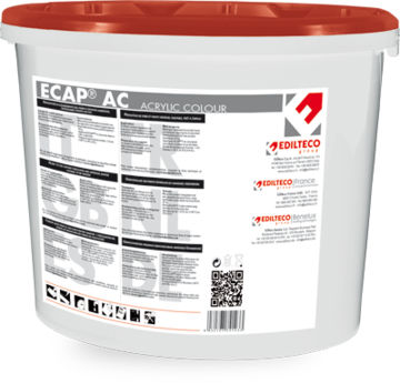 Штукатурка для облицовки - ECAP AC - EDILTECO Group - изоляционная / для наружного применения / для интерьера