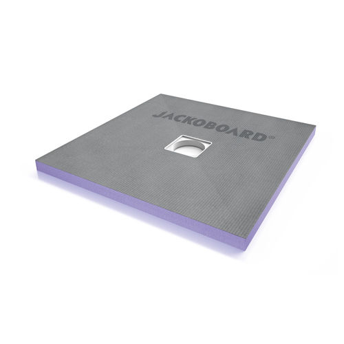 Прямоугольный душевой поддон - JACKOBOARD® AQUA SOLID - Jackon Insulation - квадратный / для облицовки кафелем / ультратонкий